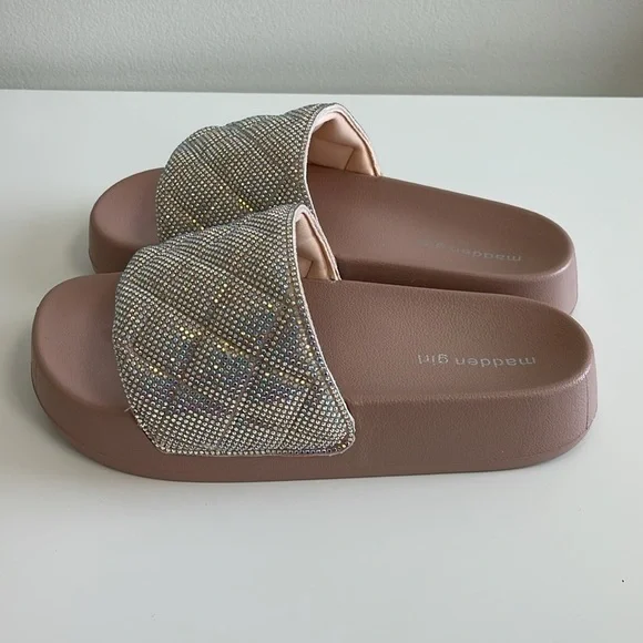 Madden Girl Estie Blush Mult Shoes Size 9 - Picture 3 of 6